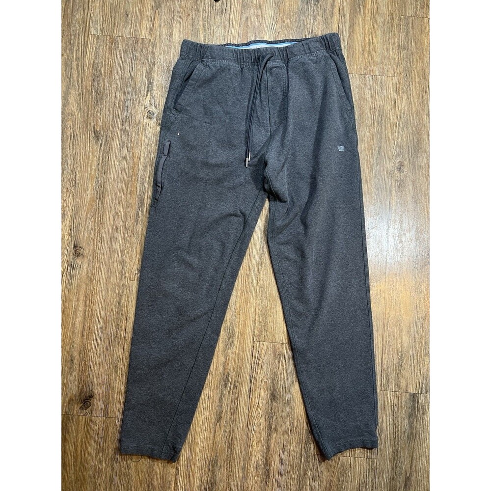 Mack Weldon Mens Large Tall Ace Jogger Sweatpant Gray Stretch Drawstring Lounge
